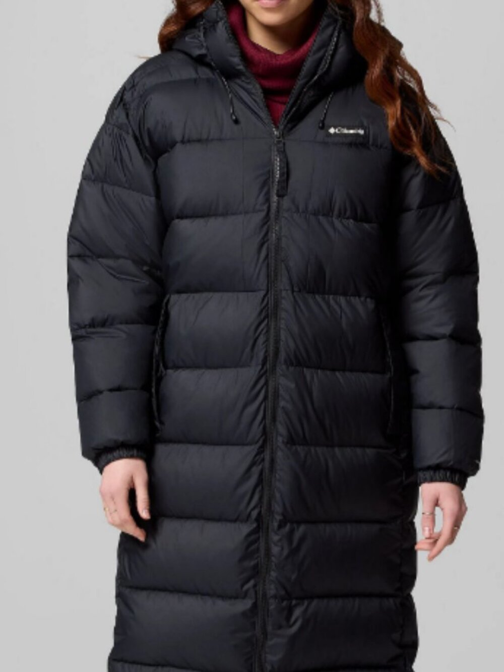 Columbia Women's Pike Lake III Long Jacket Black Size L